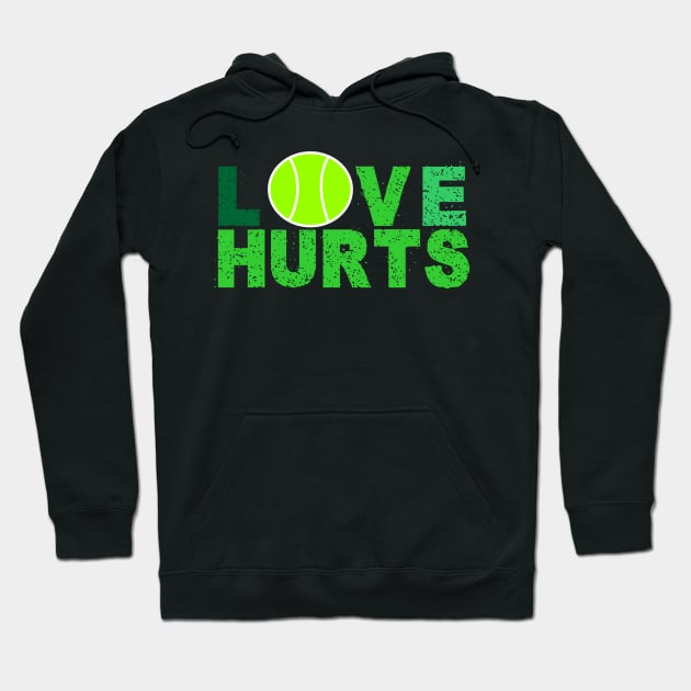 TENNIS - LOVE HURTS Hoodie by King Chris